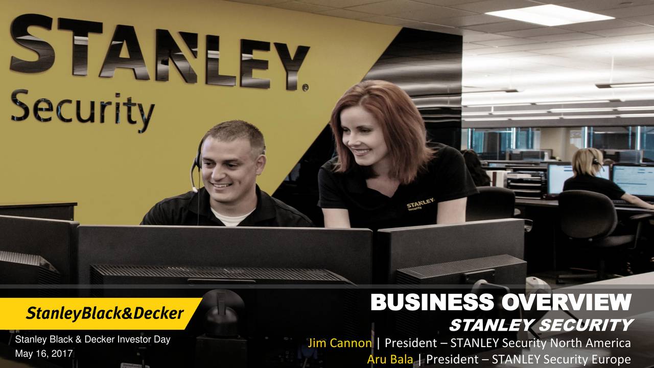 Stanley Black & Decker (SWK) Investor Presentation Slideshow