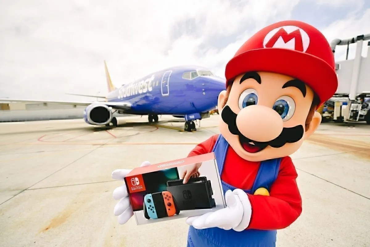 Southwest Surprised Every Passenger On This Flight With A Nintendo Switch