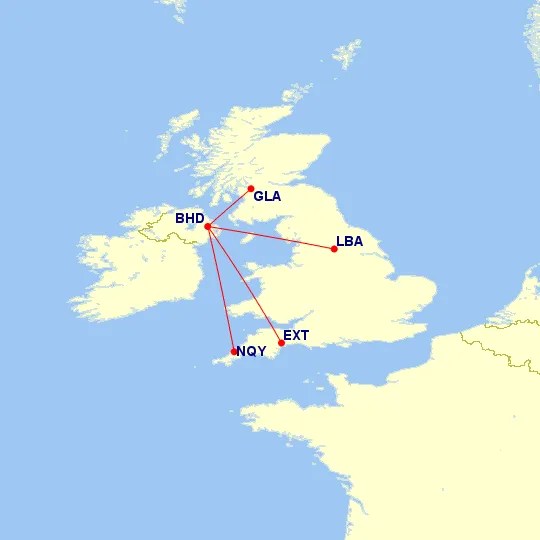 British Airways Announces 4 New Domestic Routes From Belfast