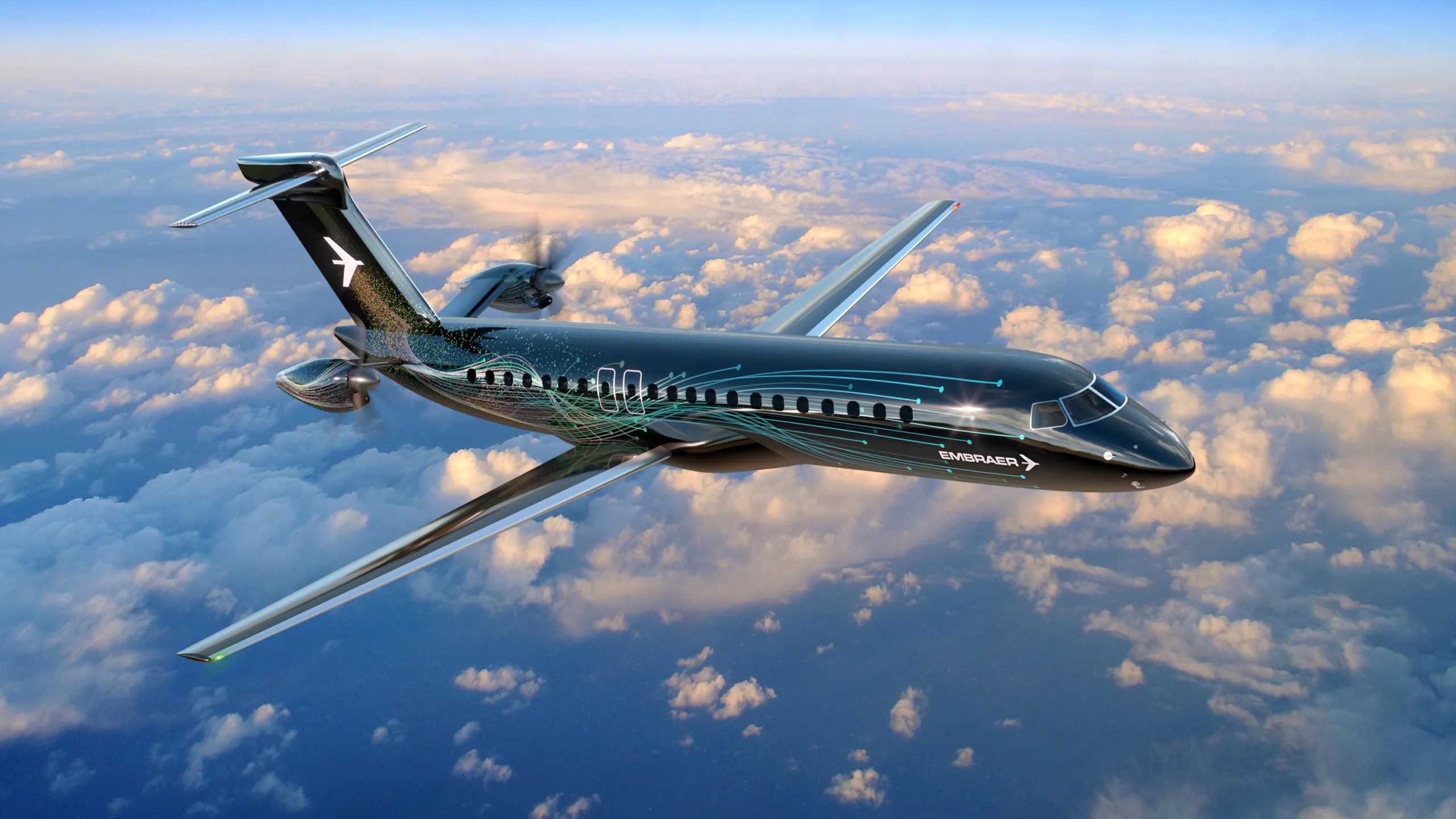 Embraer Reveals Its Latest 7090 Seat Turboprop Iteration