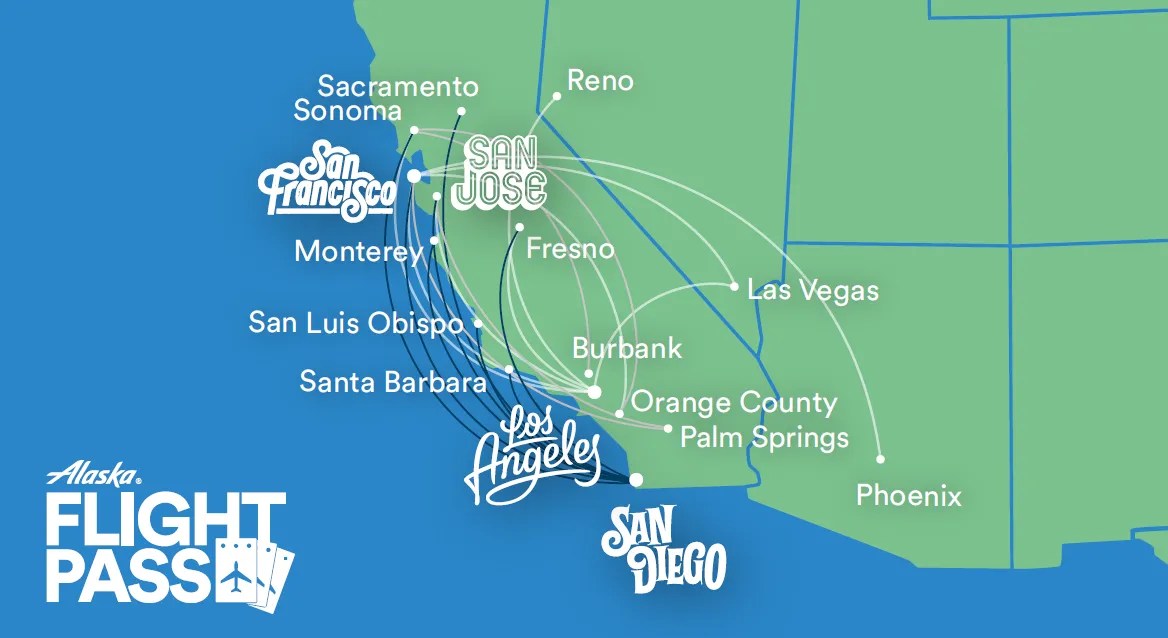 Alaska Airlines Bets On California With New Flight Subscription Plans
