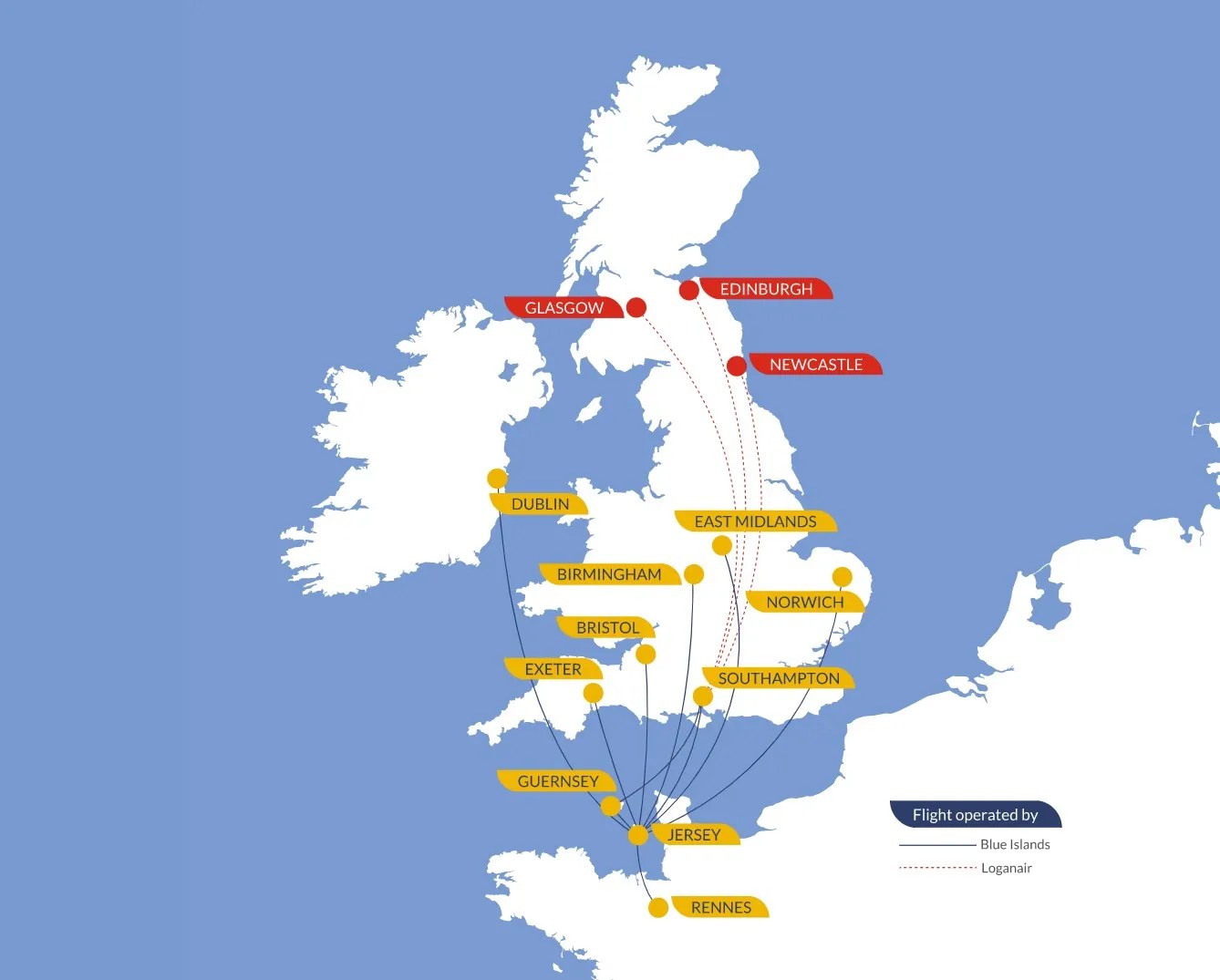 Blue Islands Eyes Jersey Isle of Man Flights