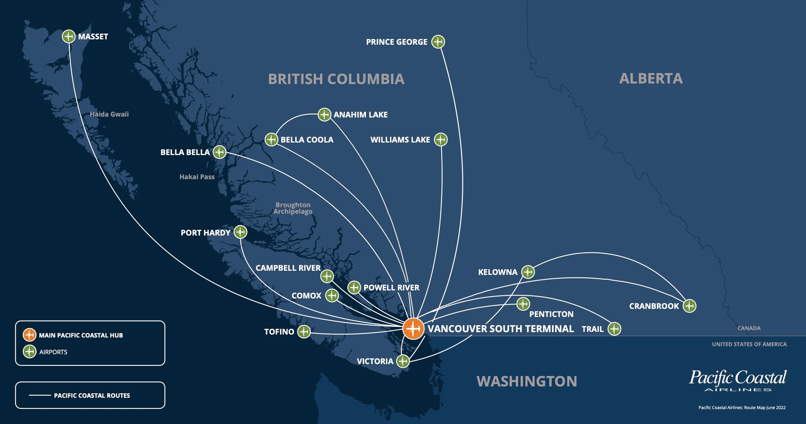 WestJet Launches Interlines Agreement With Pacific Coastal Airlines