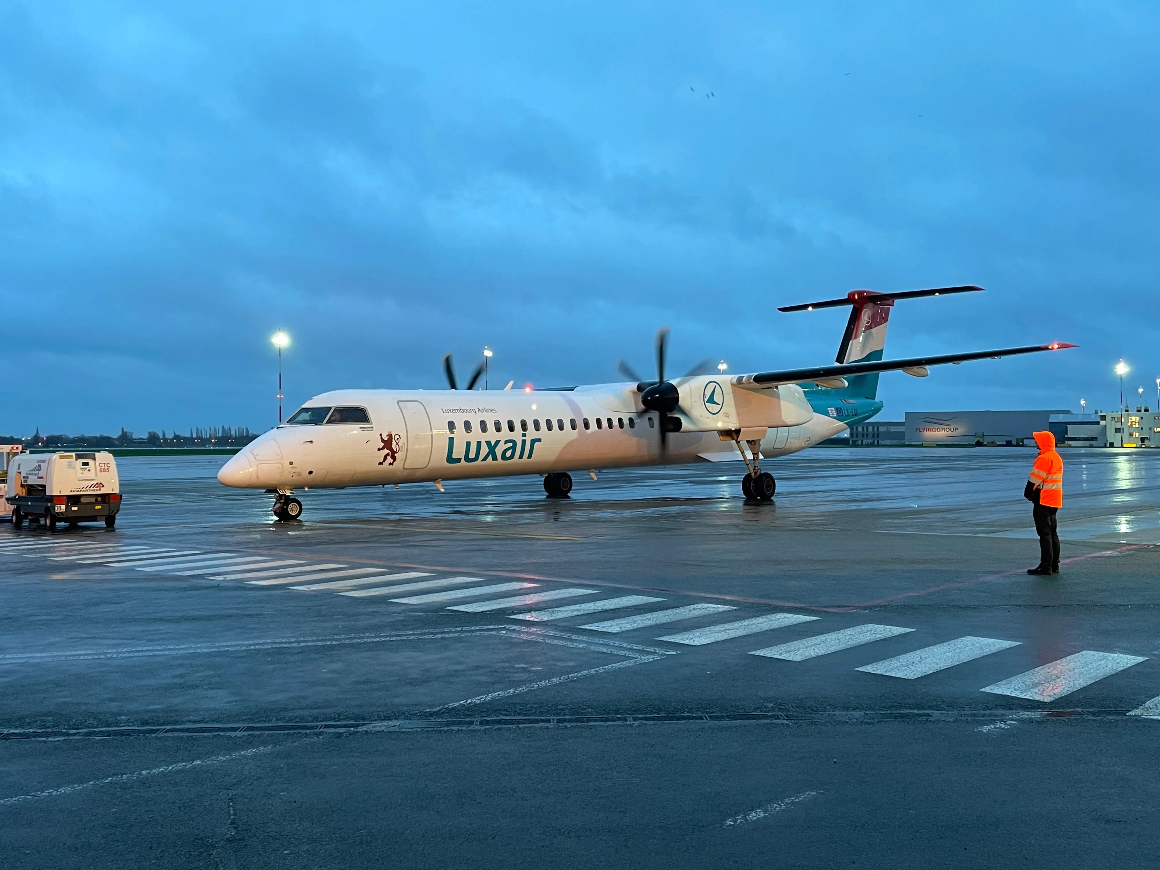 Luxair Launches London CityAntwerp Dash 8 Flights
