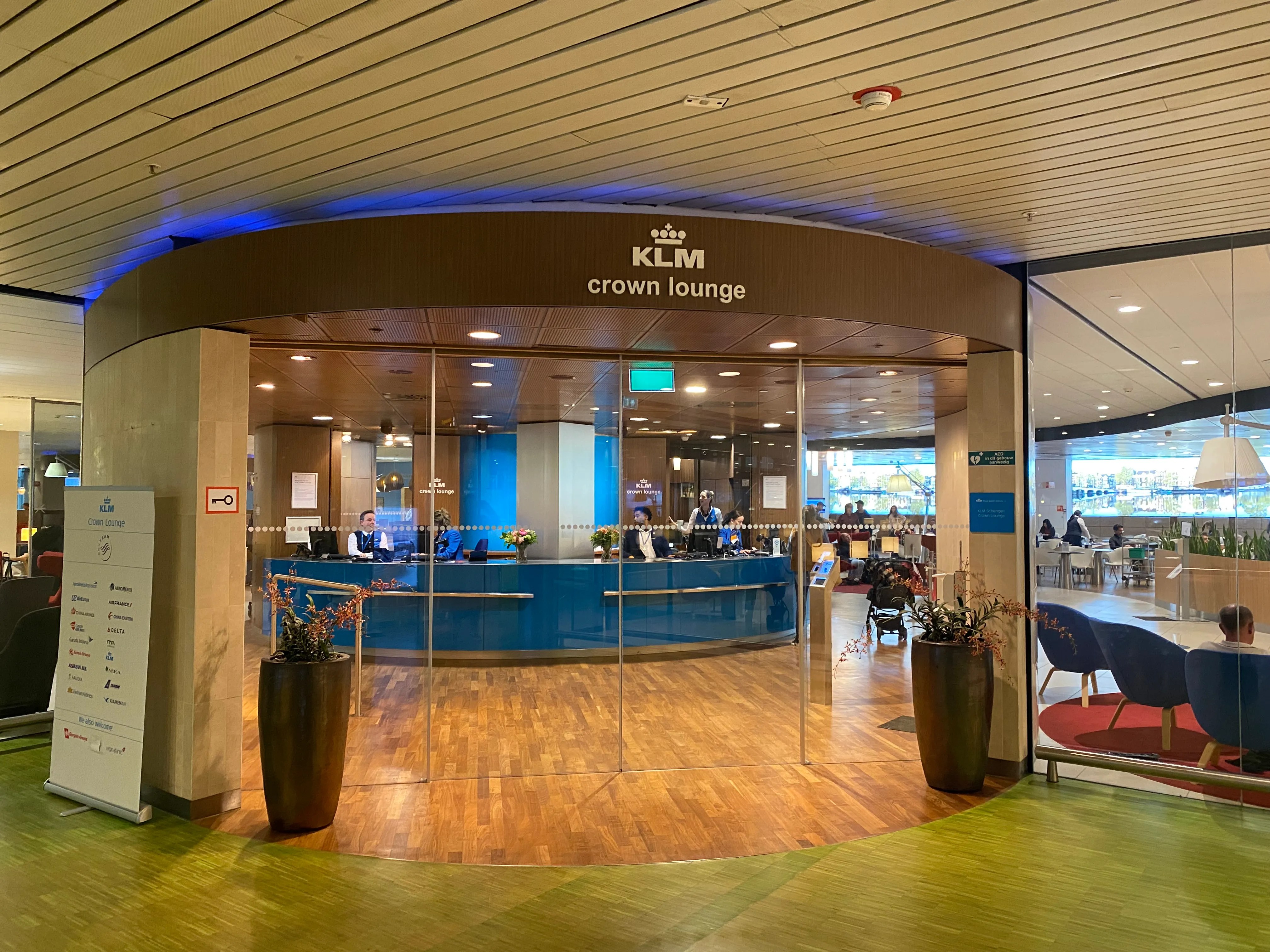 Lounge Review KLM Crown Lounge At Amsterdam Schiphol Airport