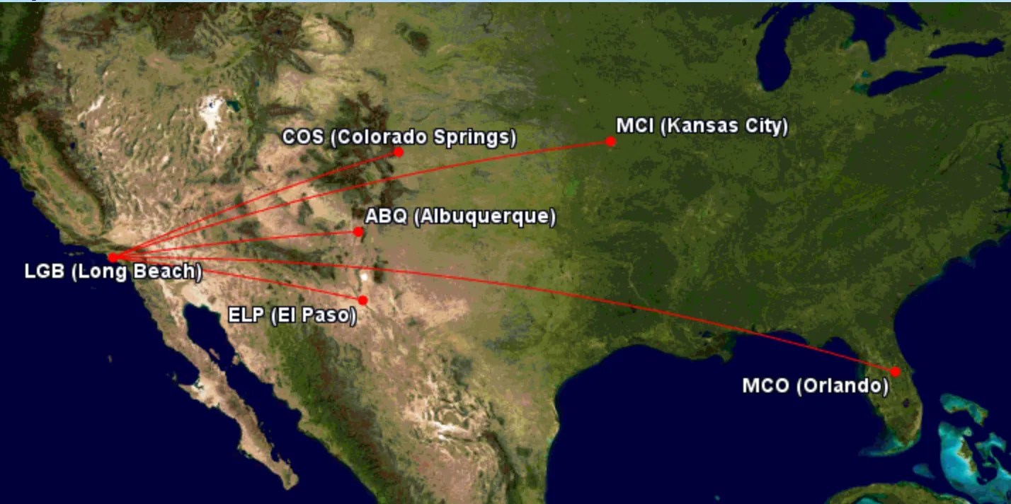 Southwest Awarded More Slots At Long Beach For Big Expansion