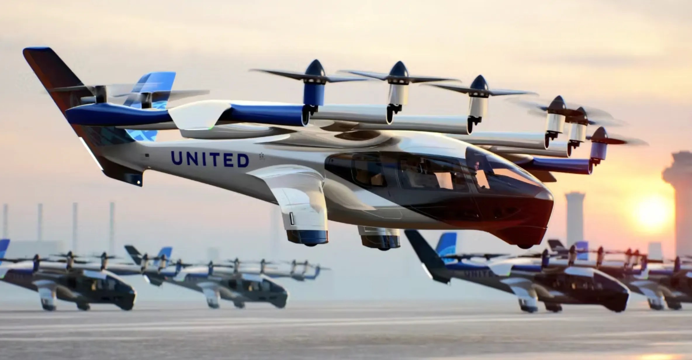 United Airlines Announces First Air Taxi Route In Chicago