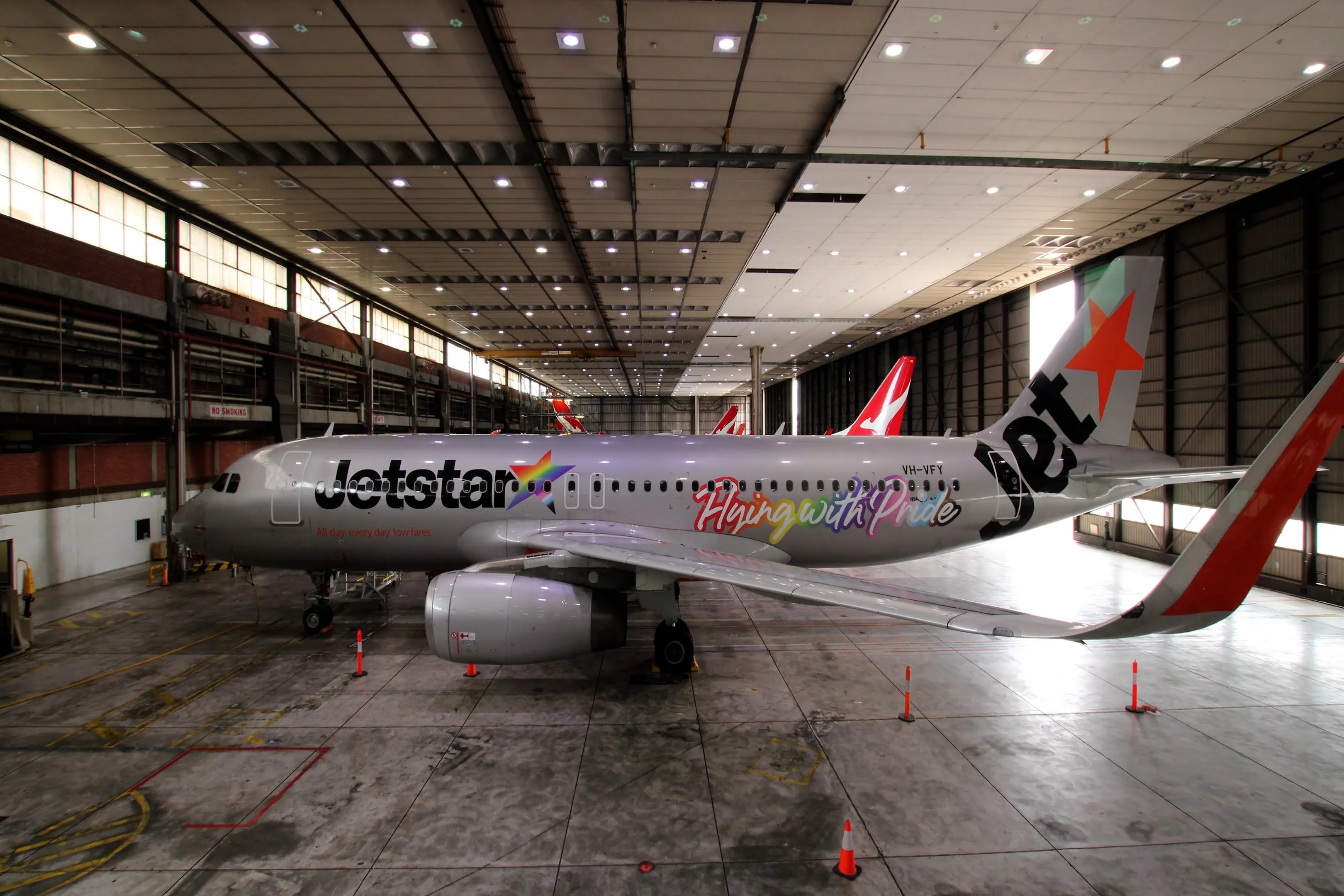 Jetstar Reveals Airbus A320 Flying With Pride Livery