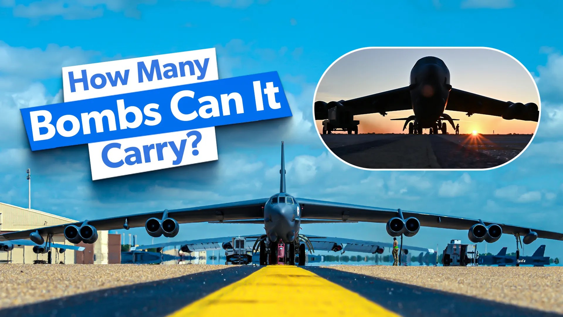 How Many Bombs Can A B52H Stratofortress Carry?