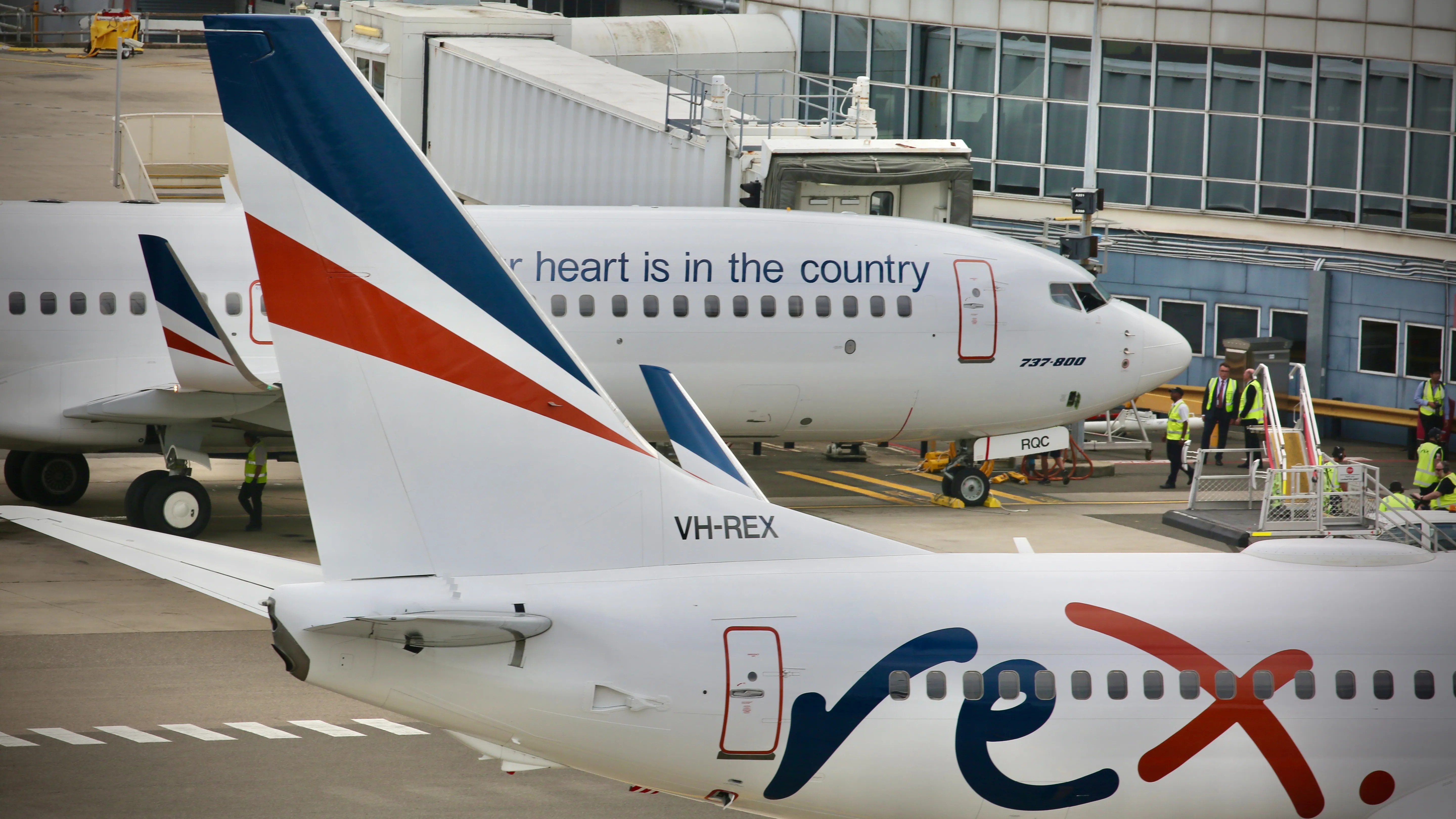 Rex Boeing 737s Take Australia's Most Reliable Airline To Perth