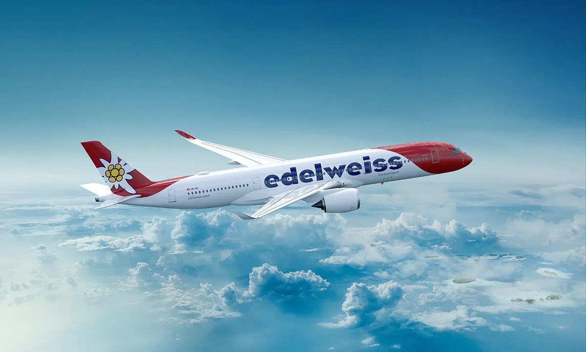 Edelweiss Air's 1st Airbus A350900 To Arrive Next Week Ahead Of Las Vegas Debut Edelweiss Air's 1st Airbus A350900 To Arrive Next Week Ahead Of Las Vegas Debut