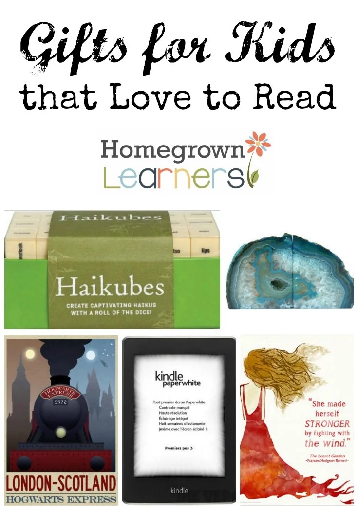 Gifts for Kids That Love To Read — Homegrown Learners