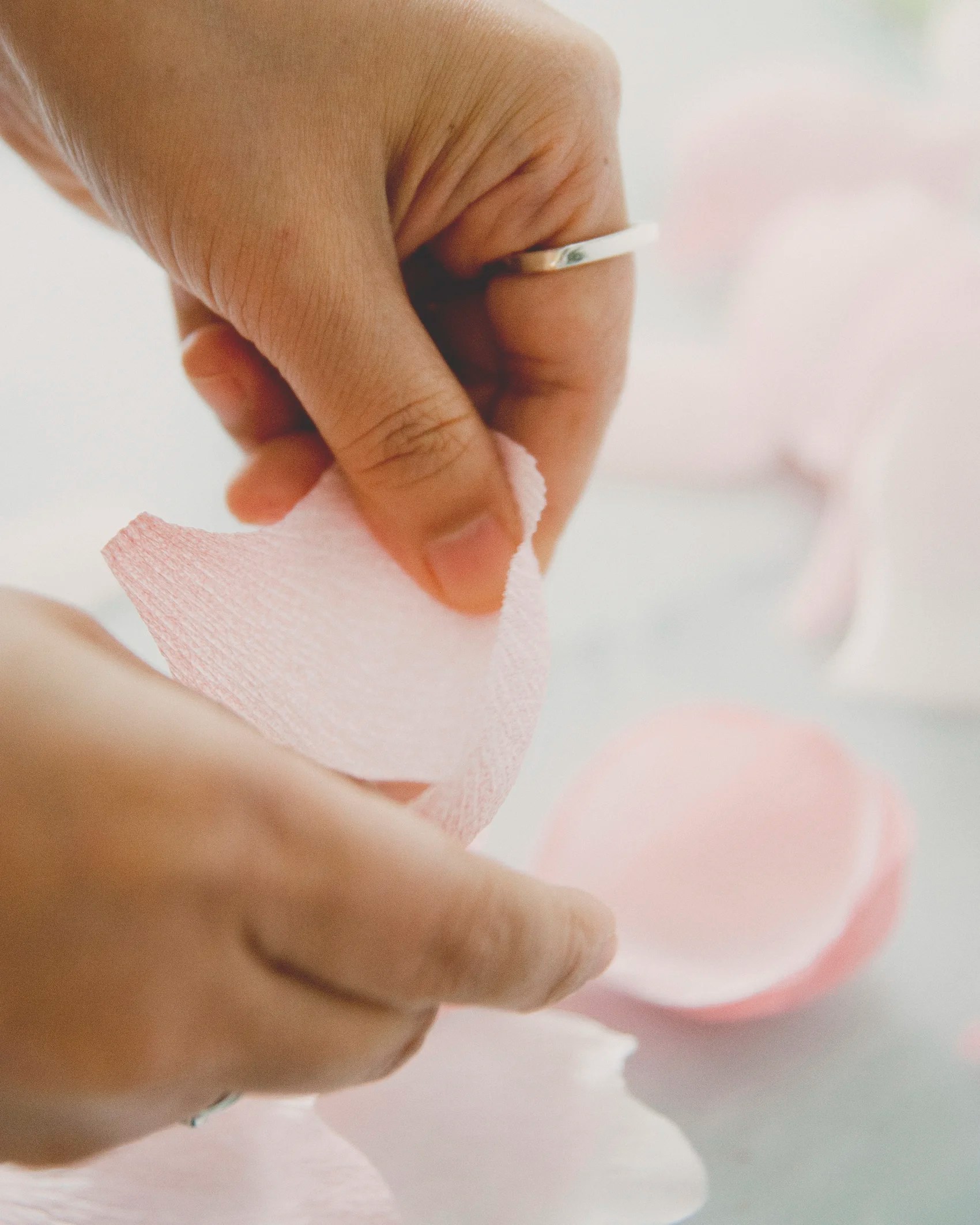 Crepe Paper — blooms in the air