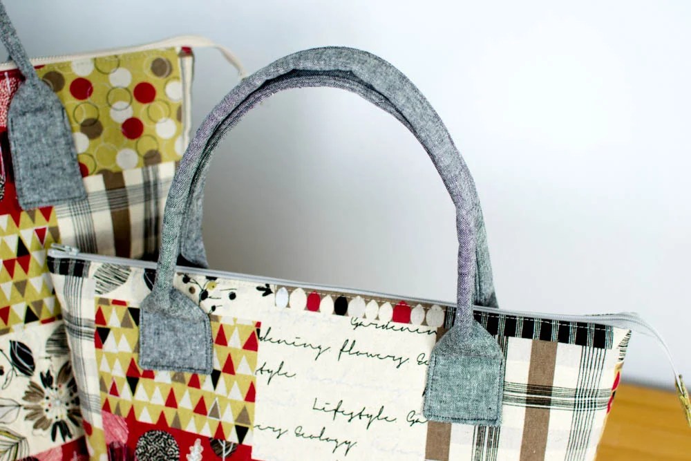How to Sew Japanesestyle Fabric Bag Handles — SewCanShe Free Sewing
