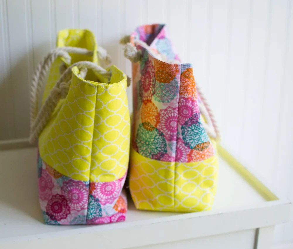 14 Free Tote Bag Patterns You Can Sew in a Day! (plus tips