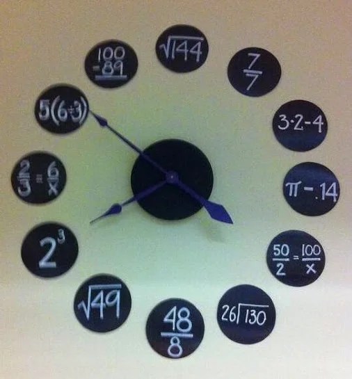 Awesome clock to teach students maths concepts — Edgalaxy Cool Stuff