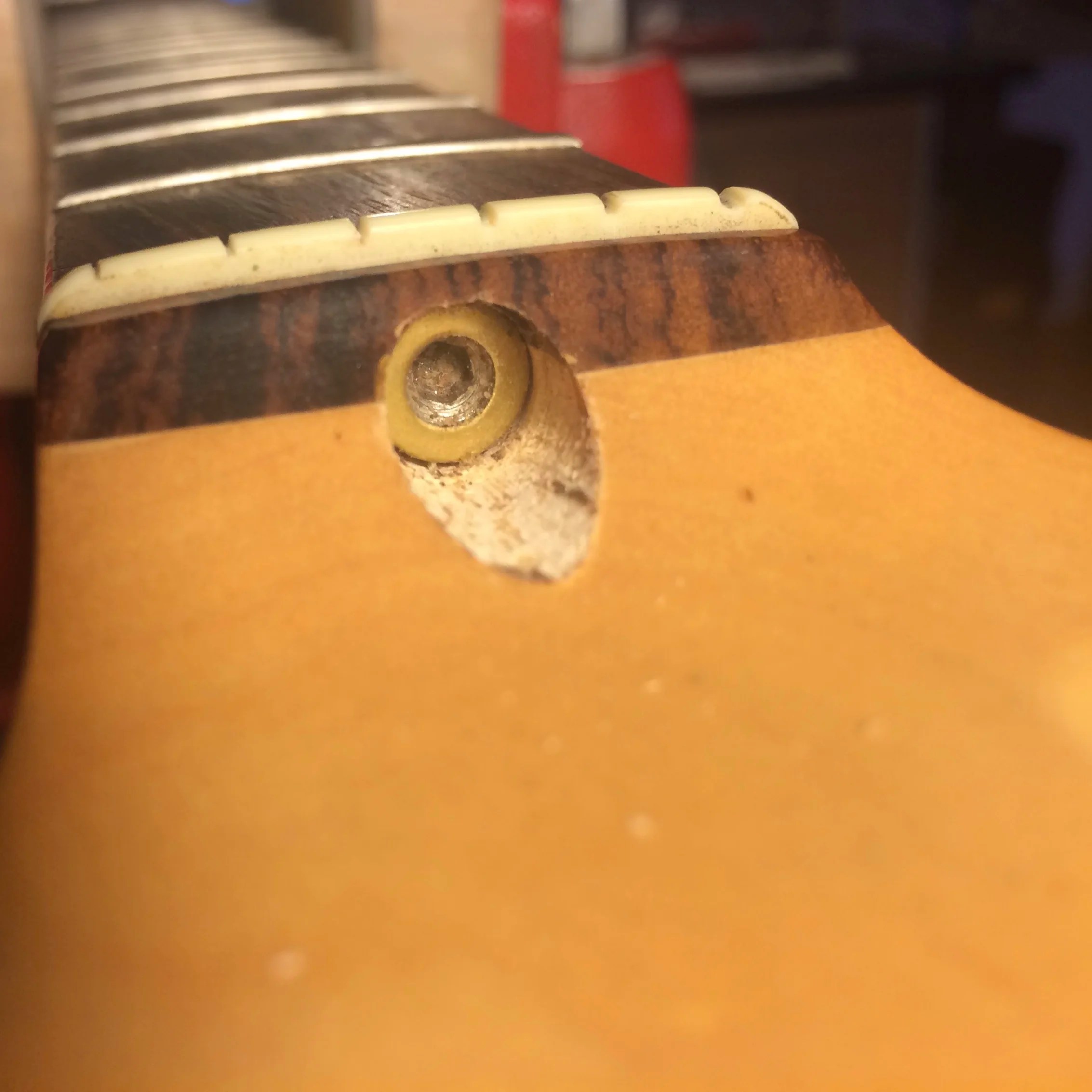 Fender BiFlex Truss Rod Nut Repair — Haze Guitars
