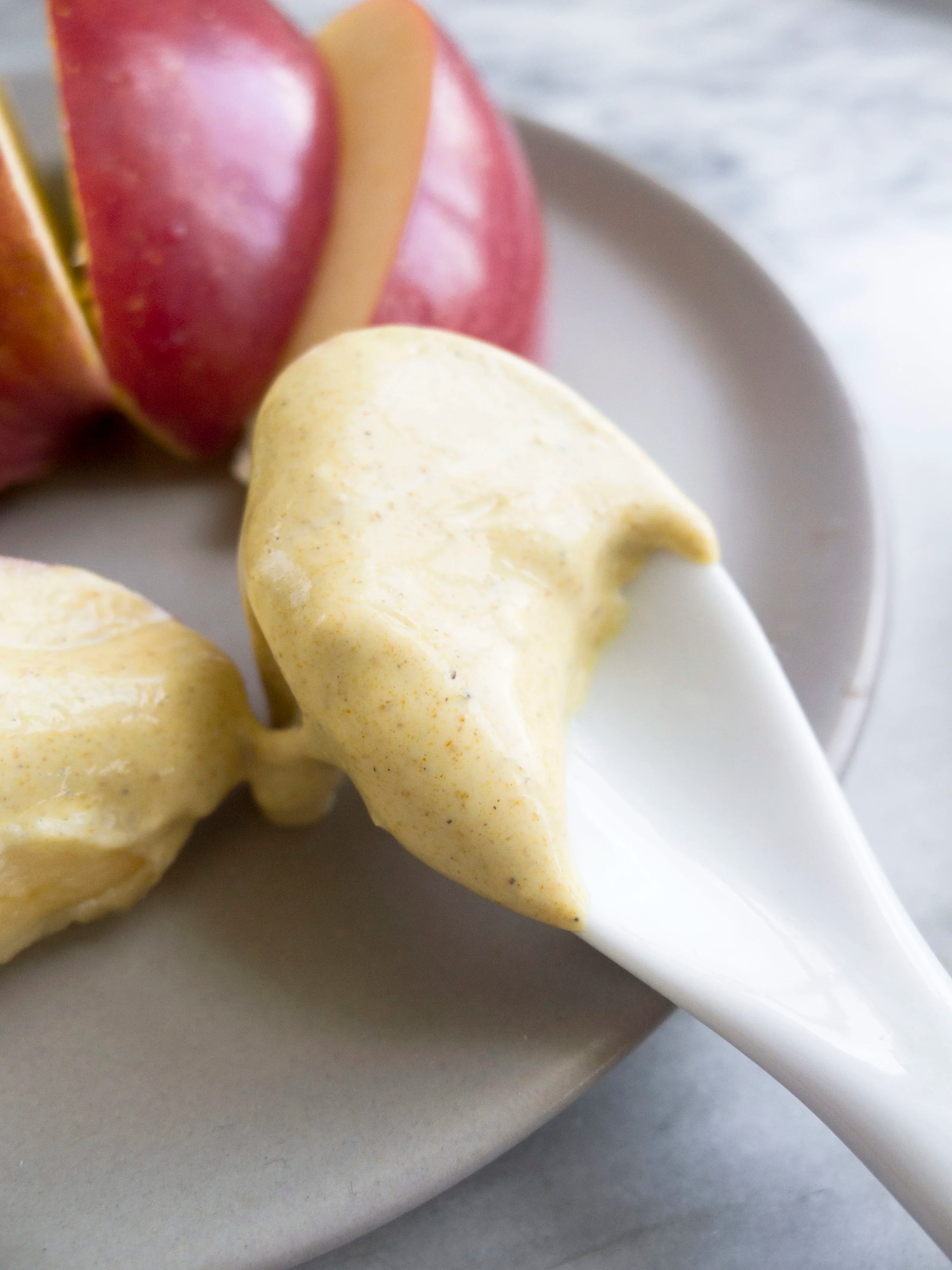 Greek Yogurt Curry Dip for Apples — OhCarlene