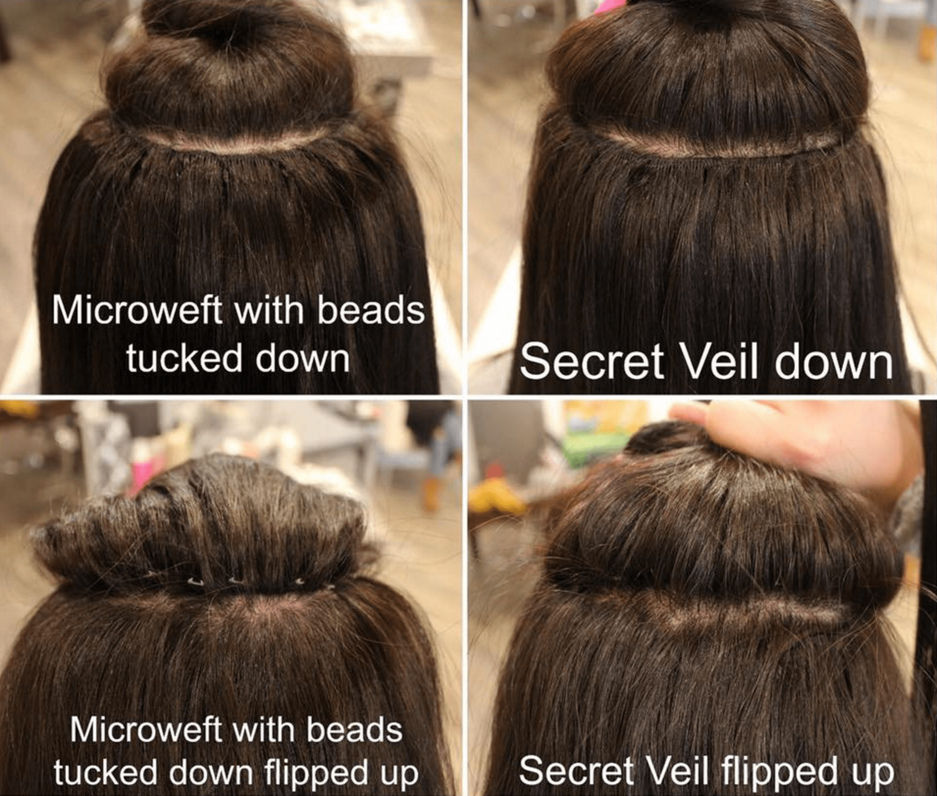 Secret Veil The 1 Hair Extension Method That Is 100