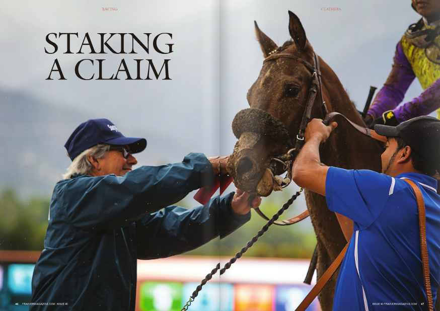 STAKING A CLAIM Guide to claiming races from state to state Trainer
