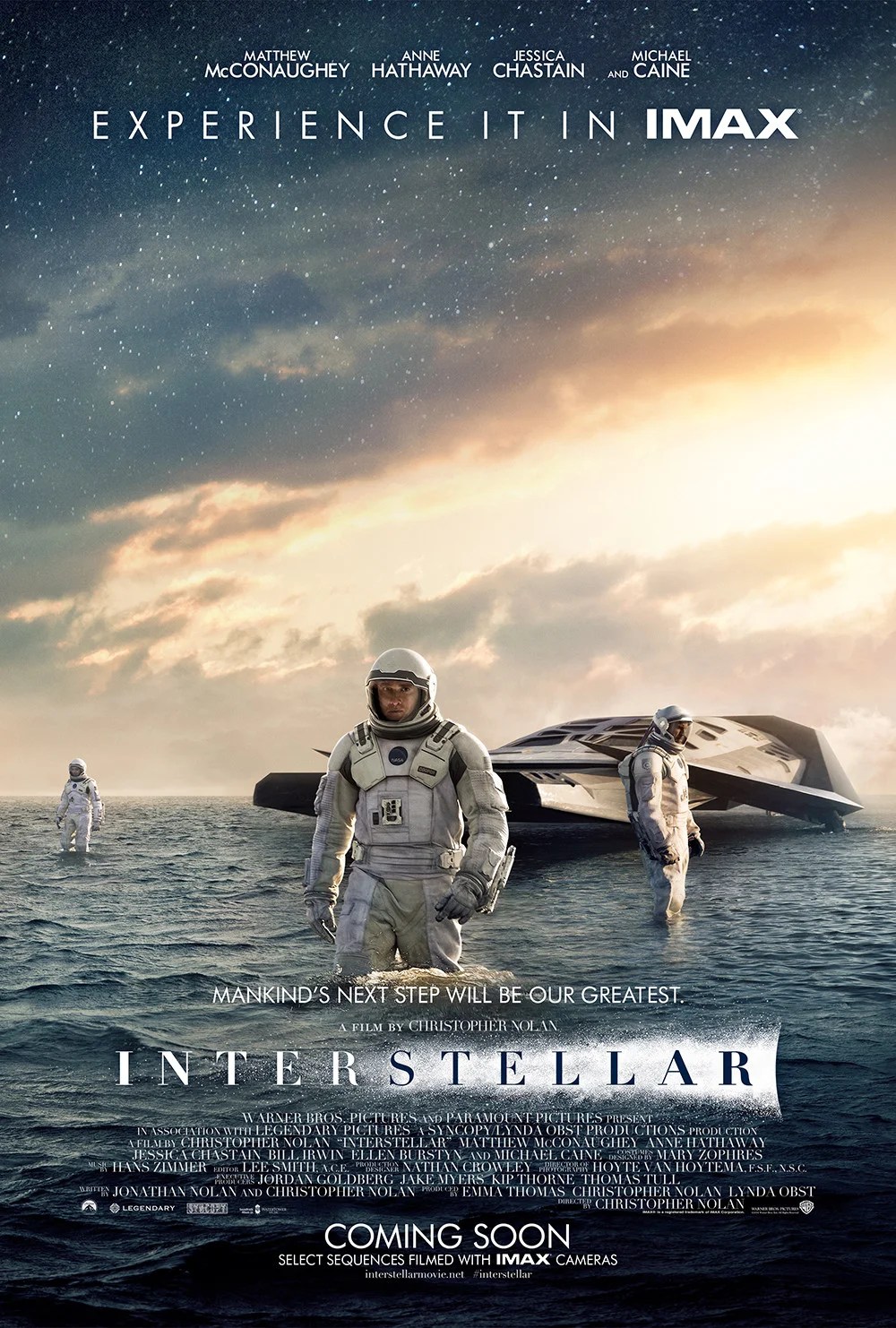 IMAX Poster for INTERSTELLAR — GeekTyrant