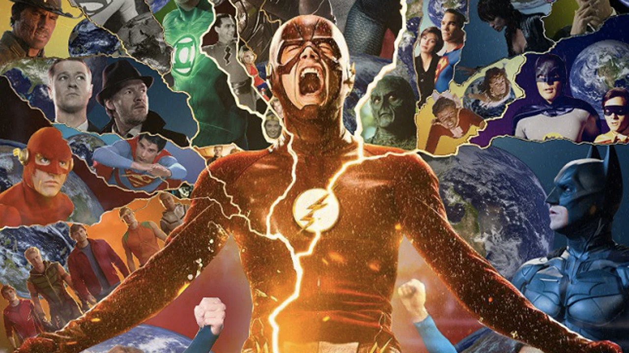 Cool CRISIS ON INFINITE EARTHS Poster is The Ultimate Live Action DC