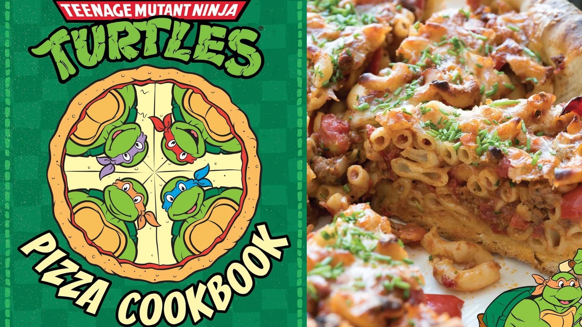 The TEENAGE MUTANT NINJA TURTLES Pizza Cookbook Has Some