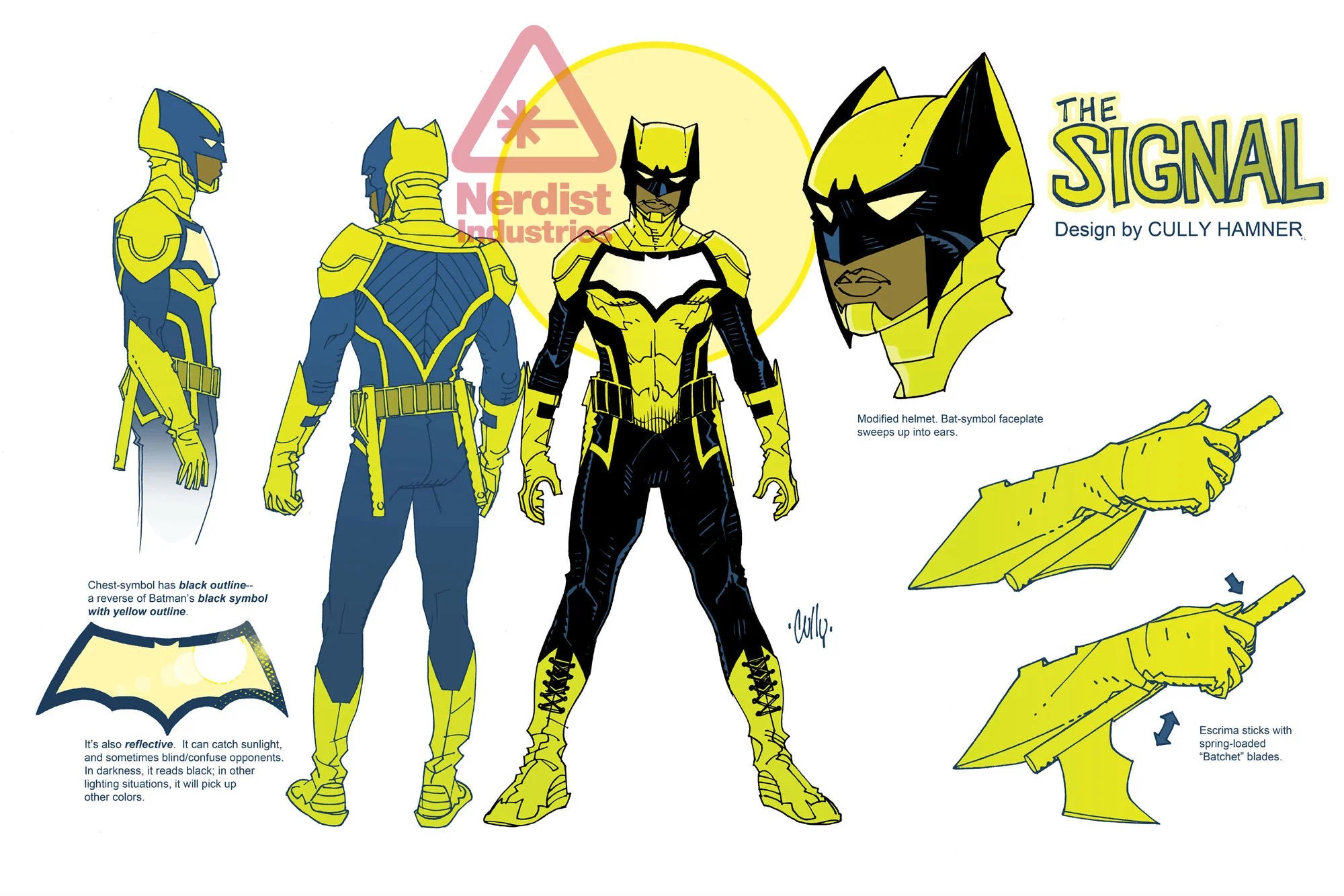 First Look at the New Batman Comic Series BATMAN AND THE SIGNAL