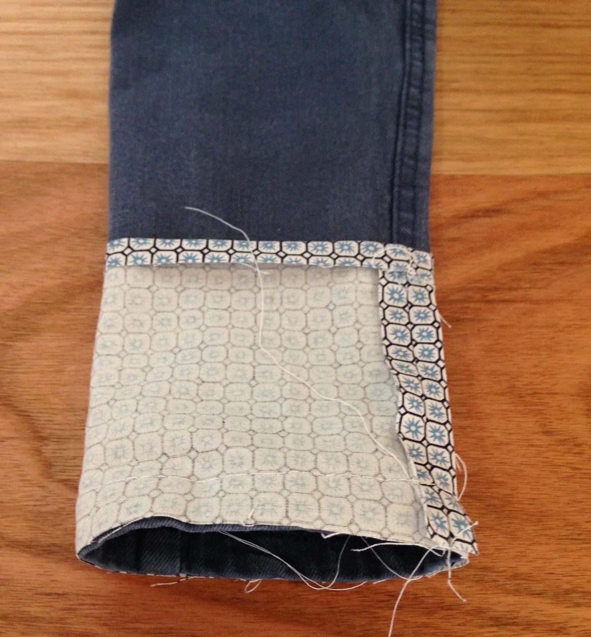 Tutorial How to lengthen pants by adding a cuff. — Willow and Stitch