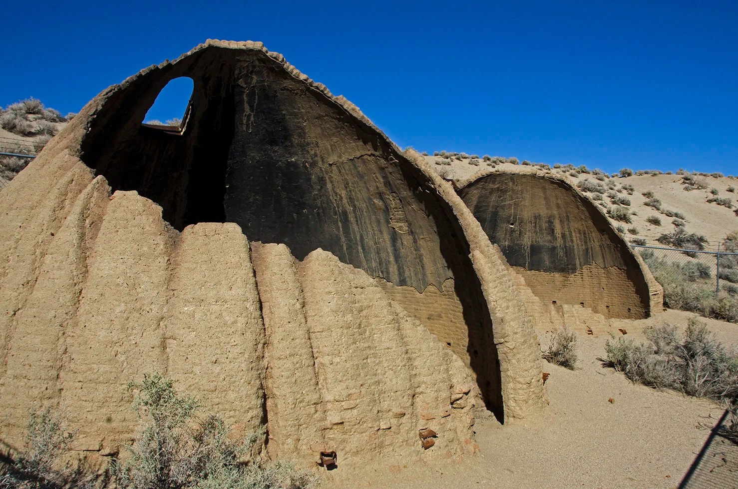Cottonwood Charcoal Kilns, Cal U.S. 395 — Cali49