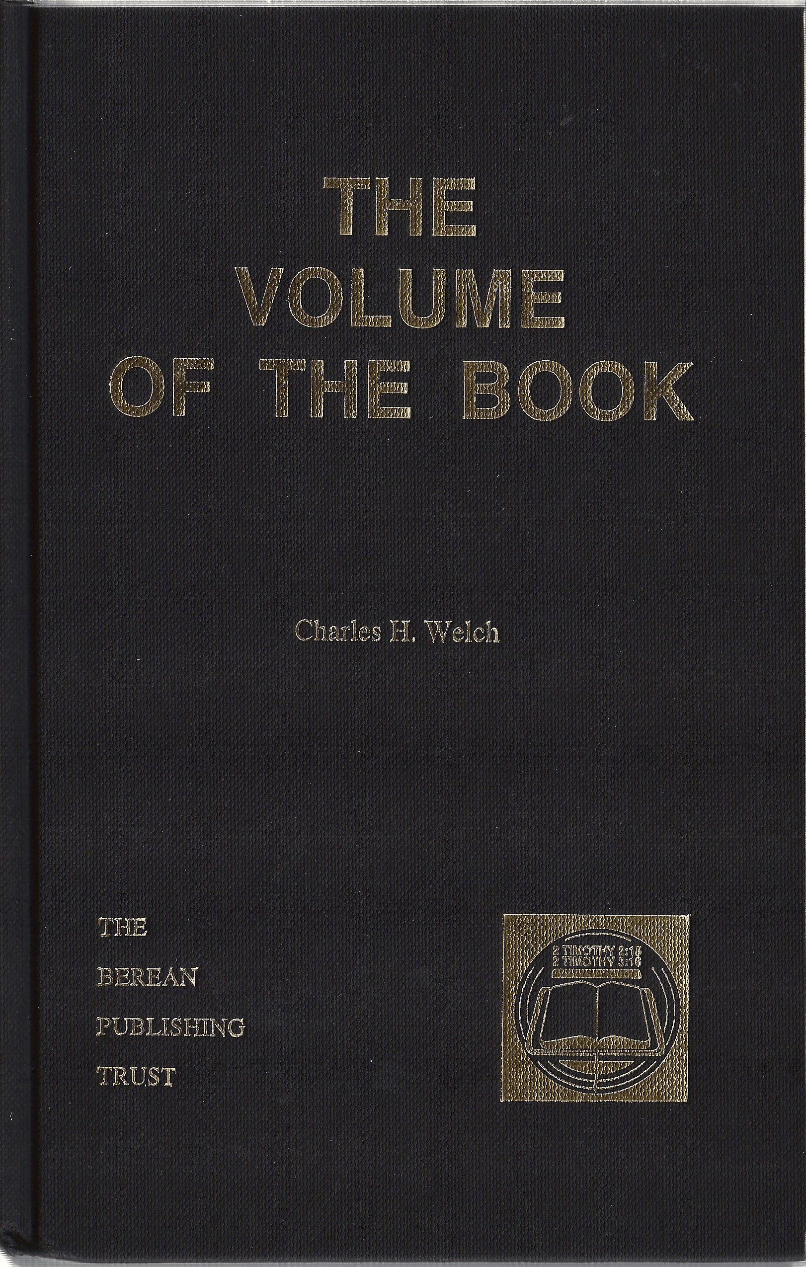 Volume of the Book — Truth for Today