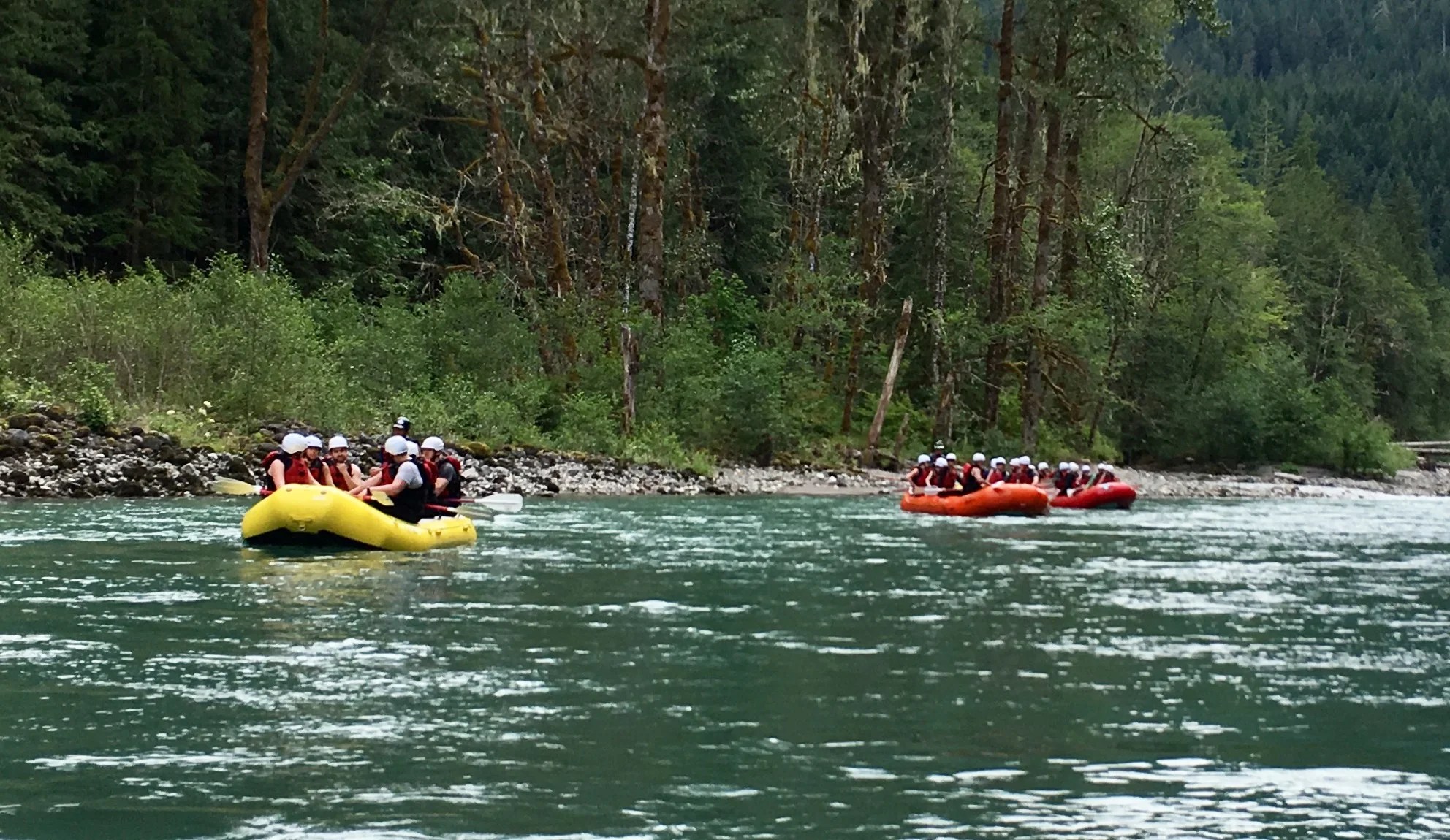 Is river water safe to drink? — Seattle White Water River Rafting