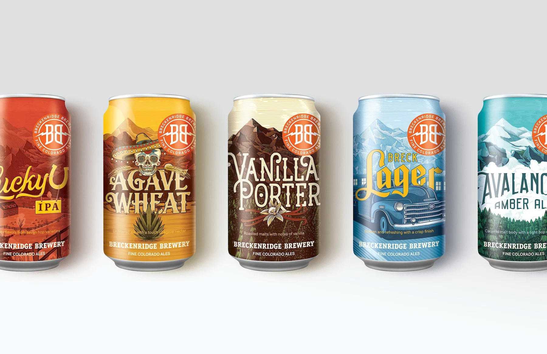 Breckenridge Brewery Really Does Tap Into The Rockies — The Dieline