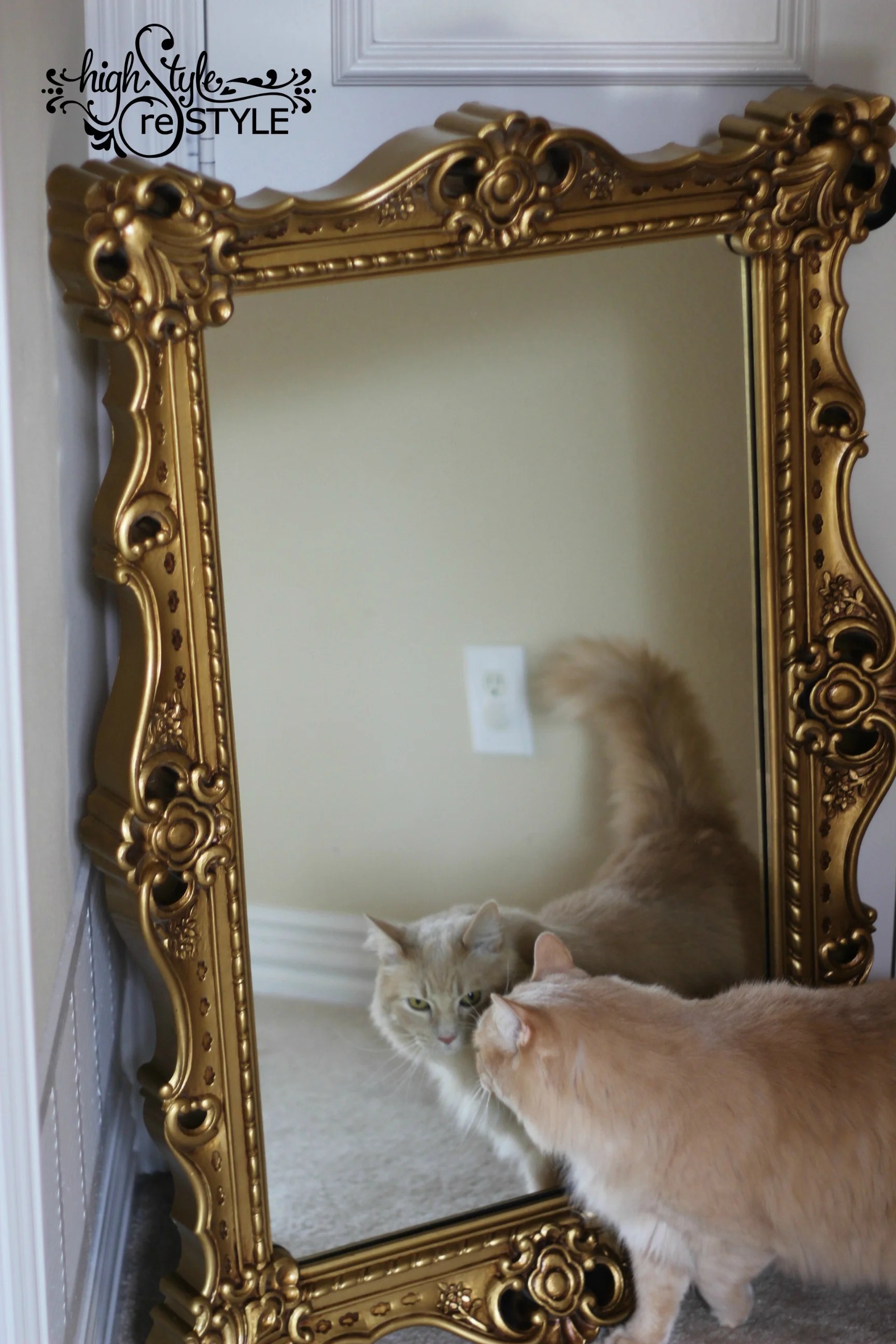 How to Update a Mirror With Paint — Highstyle ReStyle