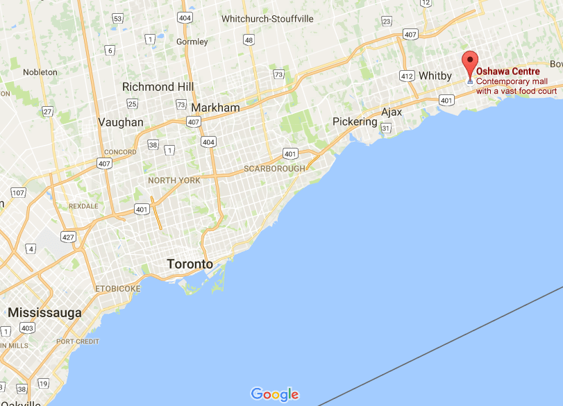 Oshawa Interactive Zoning Map Oshawa Centre Completes Massive Redevelopment