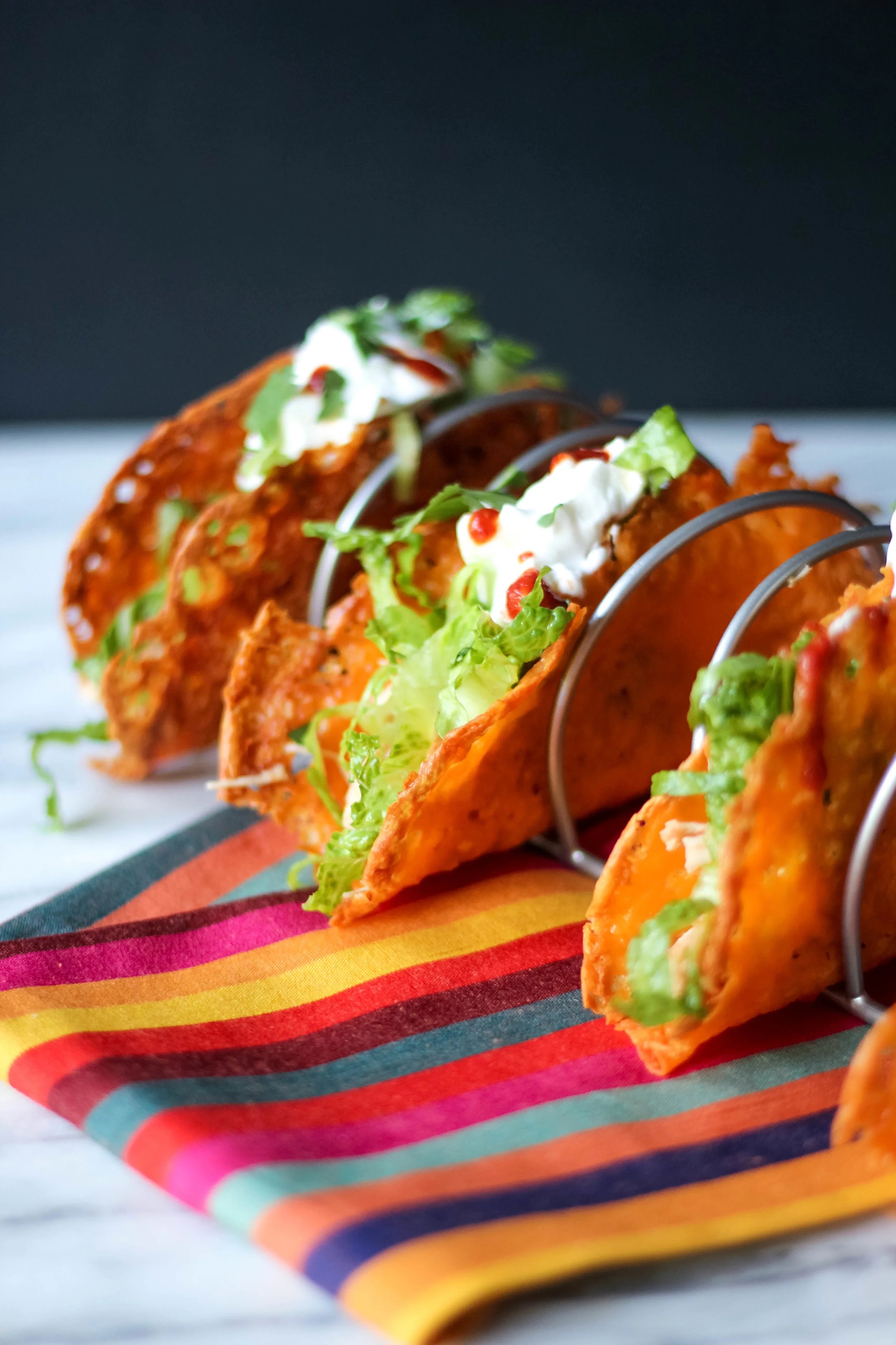Recipe Keto Taco Shells — Freckled Italian