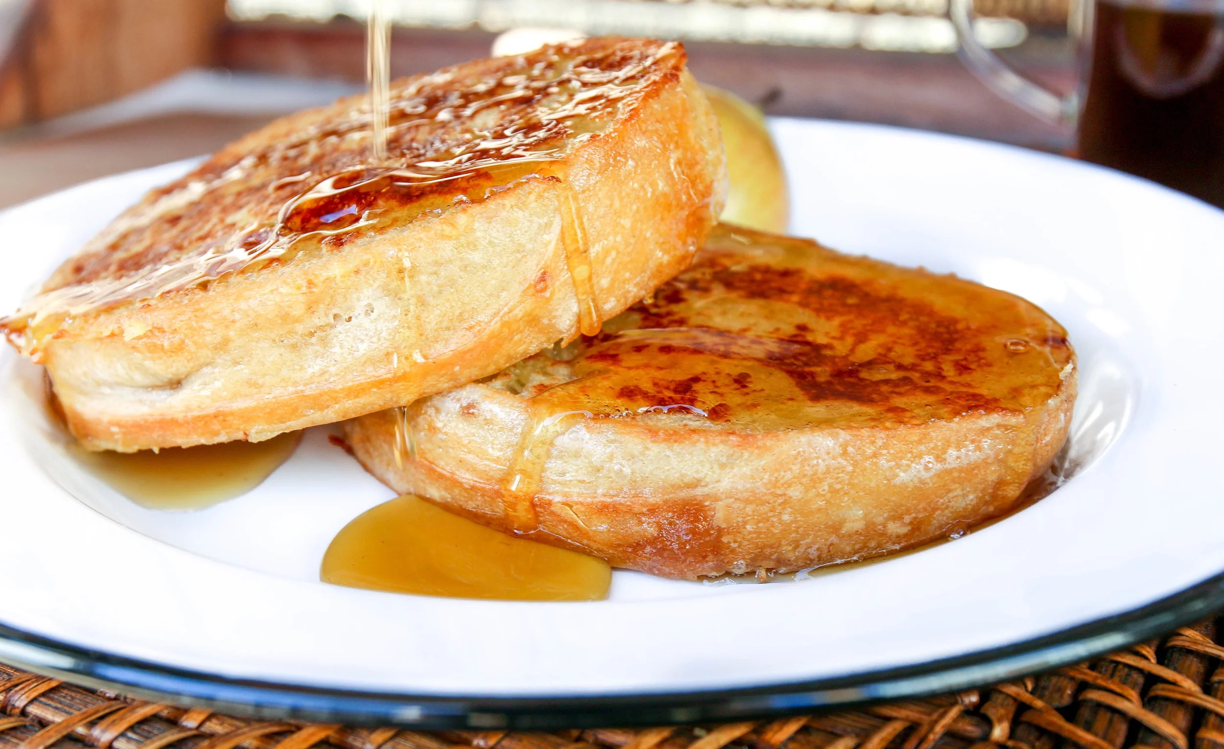 The Hungry Hounds— Whiskey Custard French Toast
