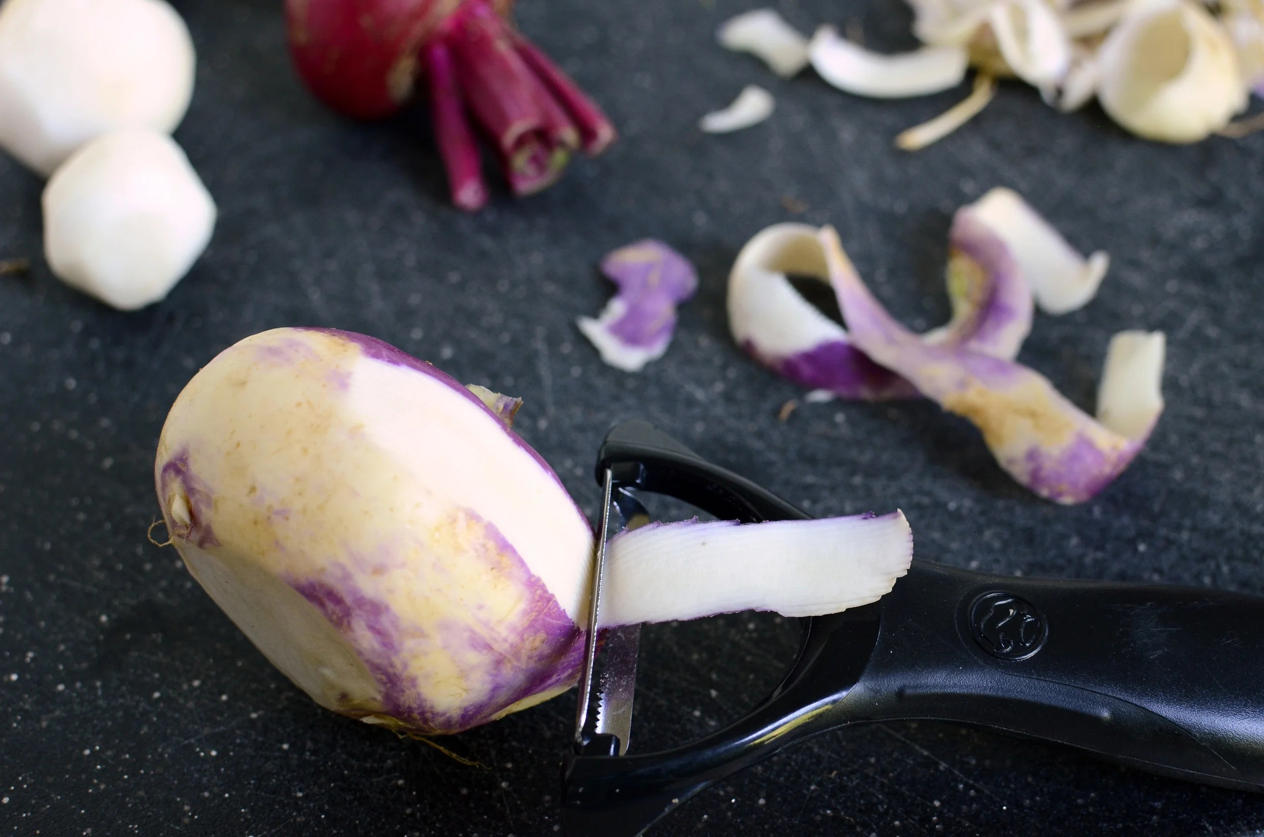 Balsamic Roasted Turnips with Thyme — ButterYum