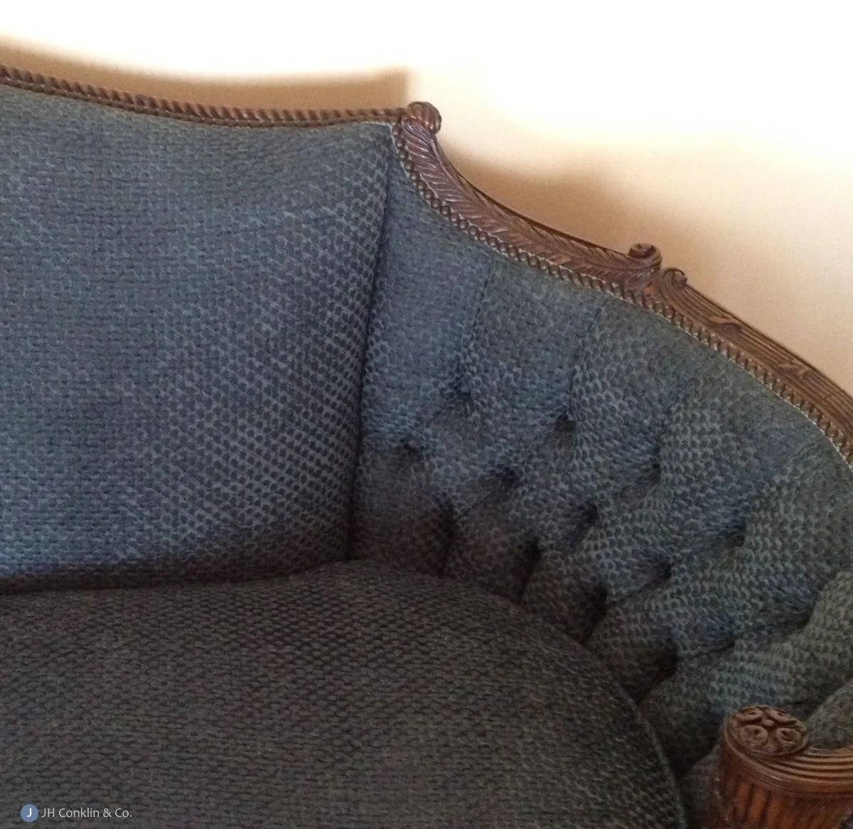 Upholstery Buttons, Channels, Tufts and Fabric