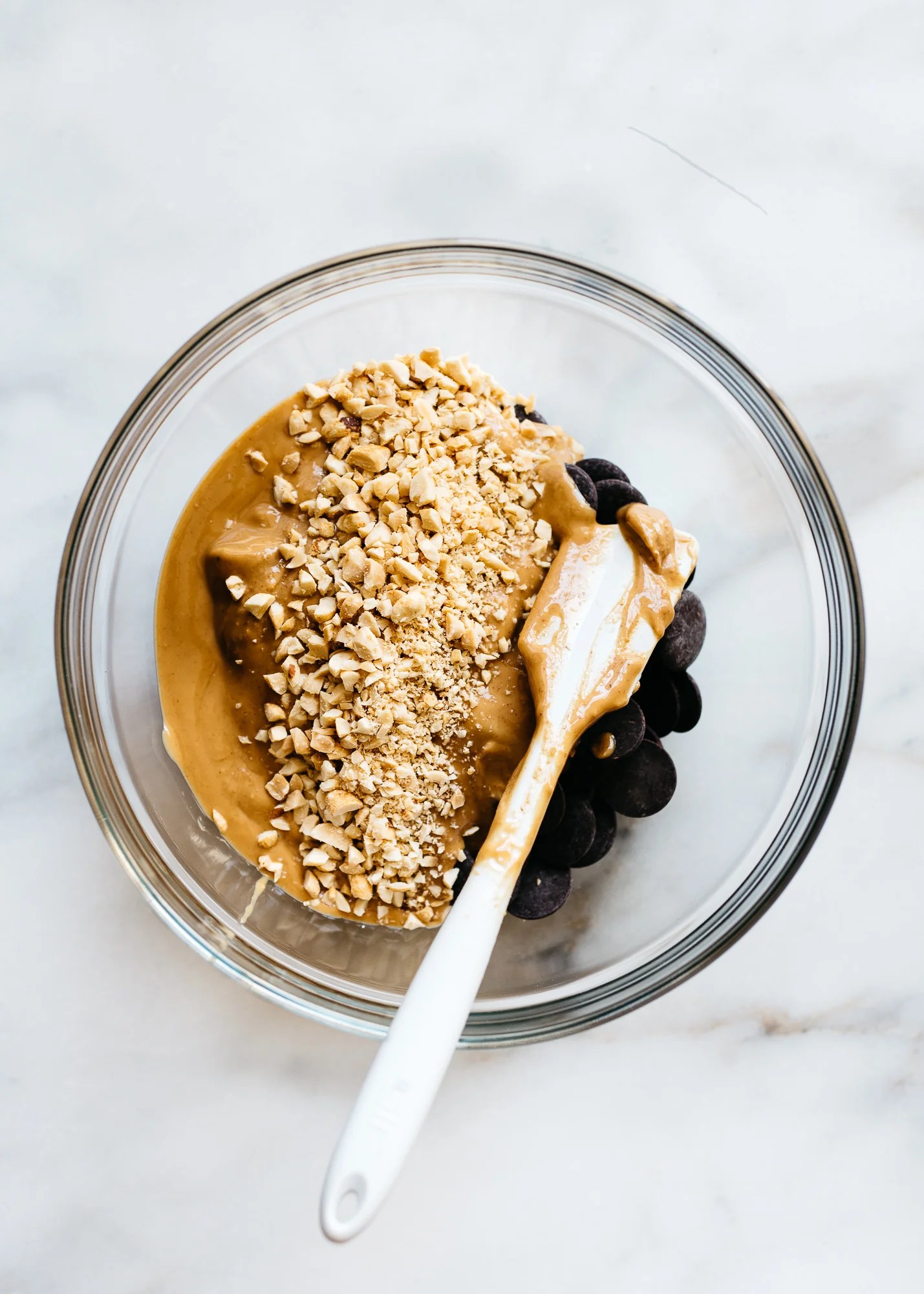 Peanut Butter Brownies with Chocolate Drizzle — Fix Feast Flair