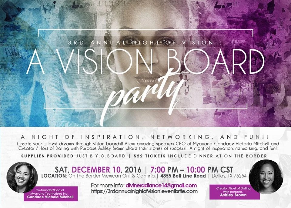 3rd Annual Vision Board Party — Ashley Empowers