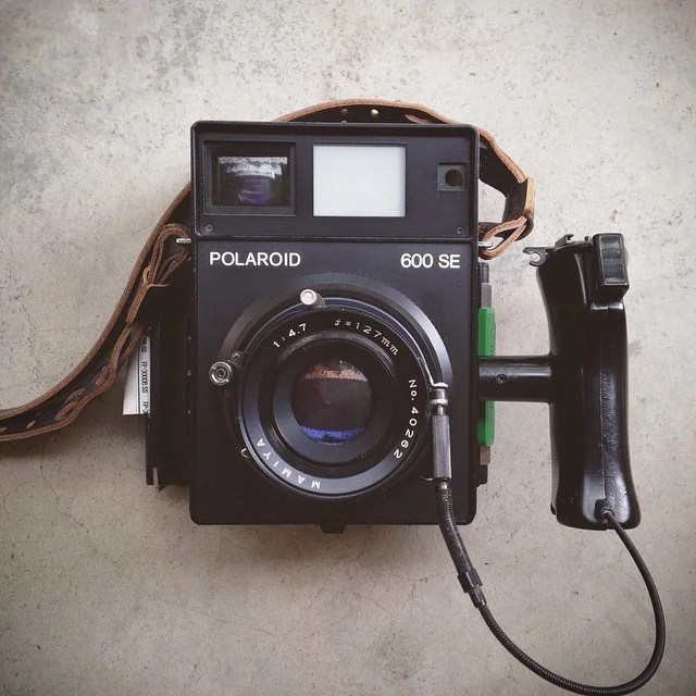 The Best Polaroid Camera Polaroid 600SE — Wedding Photographer in
