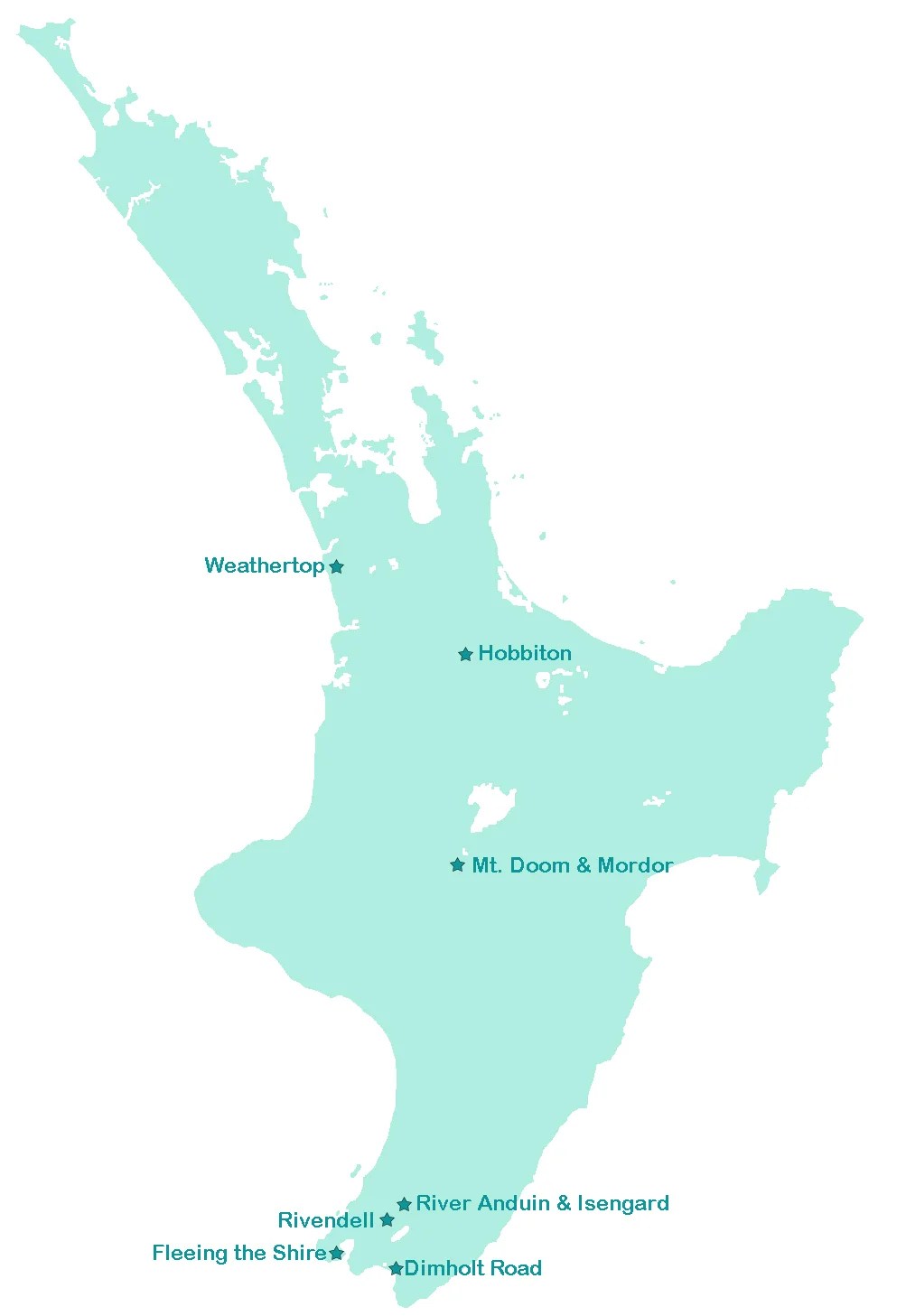 Nerding around the North Island Lord of the Rings film locations in