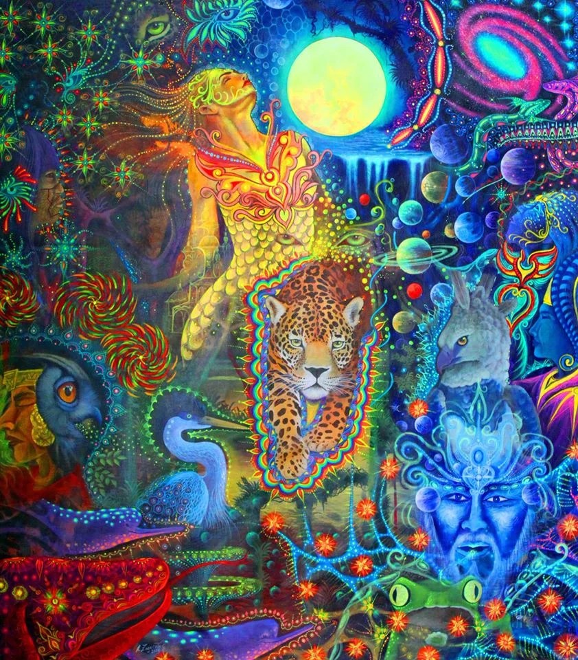 VISIONARIES OF THE AMAZON SHAMANIC ART GALLERY AND SALE — Sacred Arts