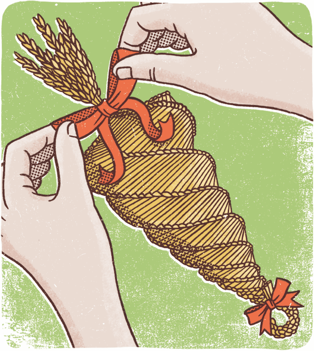 How to make a corn dolly The Simple Things