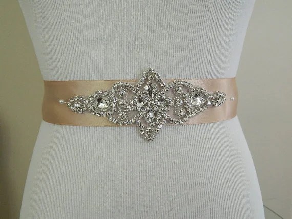 22 Affordable Bridal Belts + Sashes — The Overwhelmed Bride // Wedding