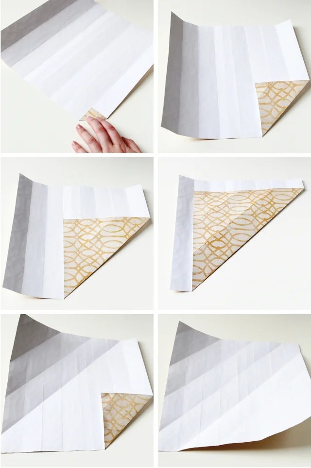 DIY ORIGAMI PAPER VASES. — Gathering Beauty