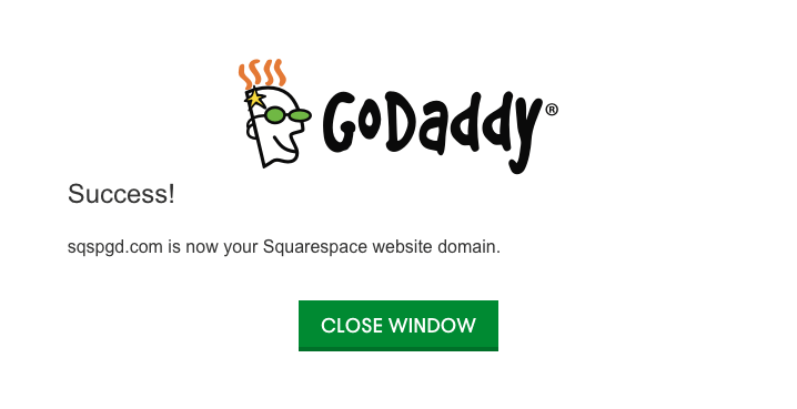 Domain Mapping With GoDaddy — Help and Customer Care Squarespace
