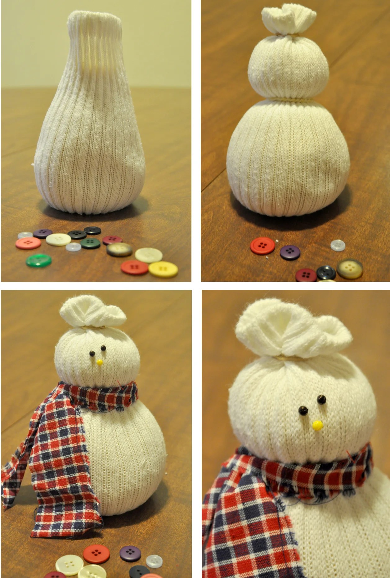 DIY Sock Snowmen — Darkroom and Dearly