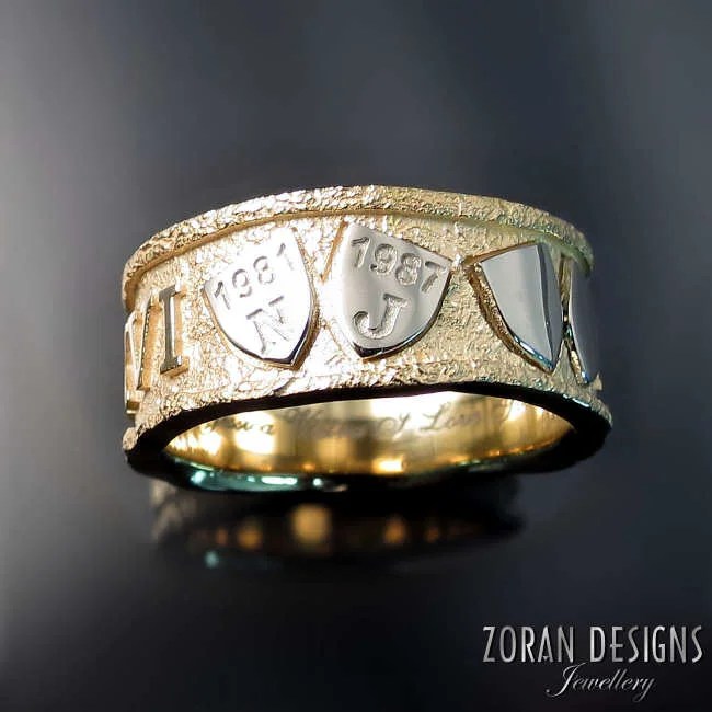 Custom Wedding Bands Toronto mcdesigpany